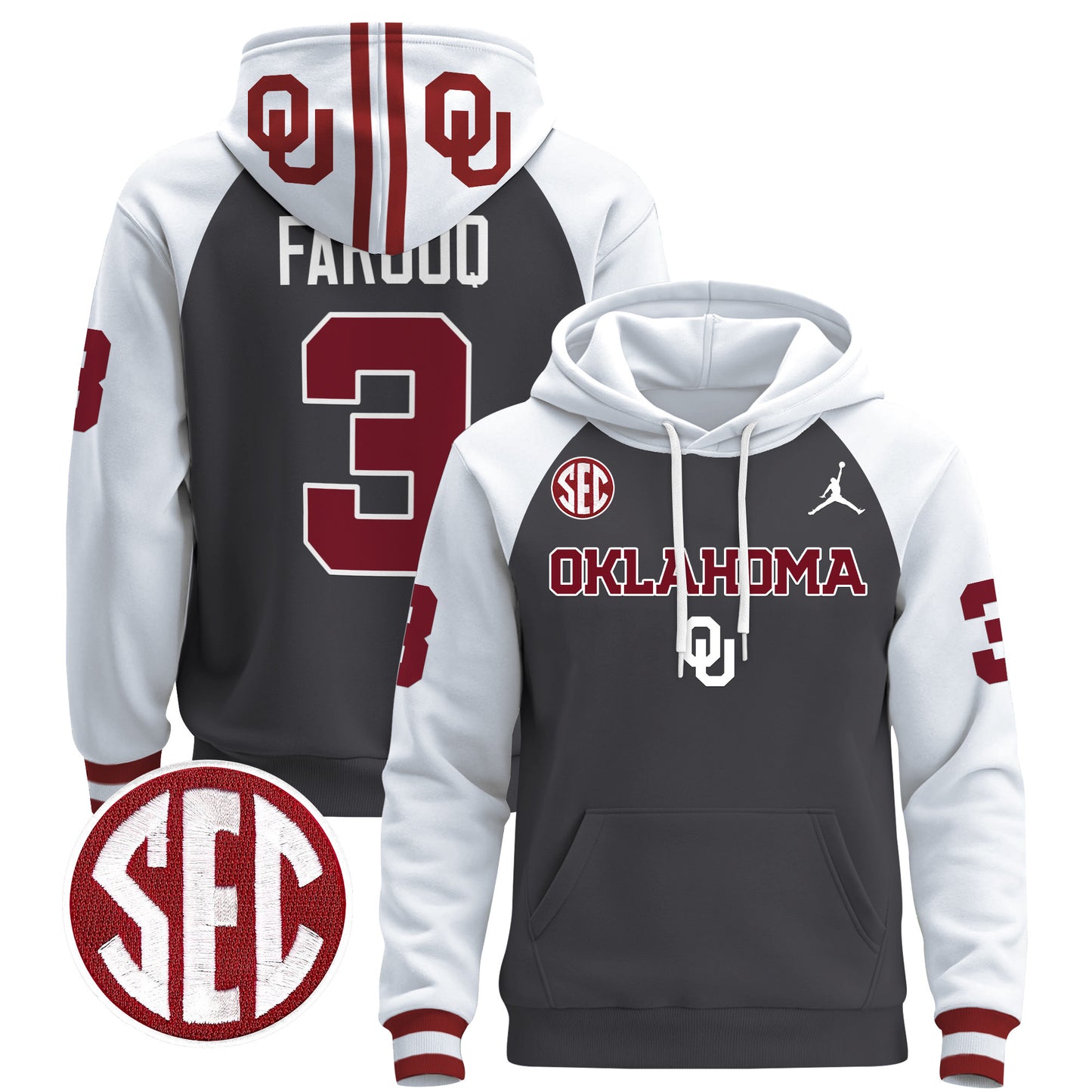 Oklahoma Sooners 2024 Pullover Hoodie V3