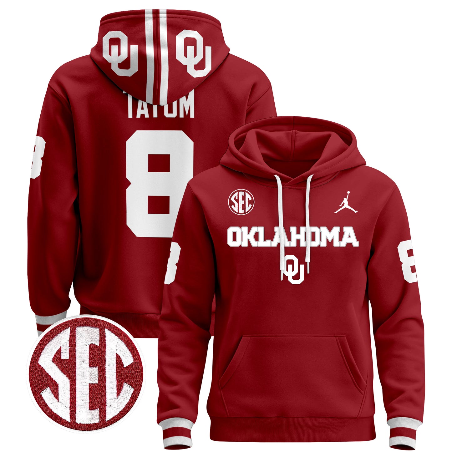 Oklahoma Sooners 2024 Pullover Hoodie V3