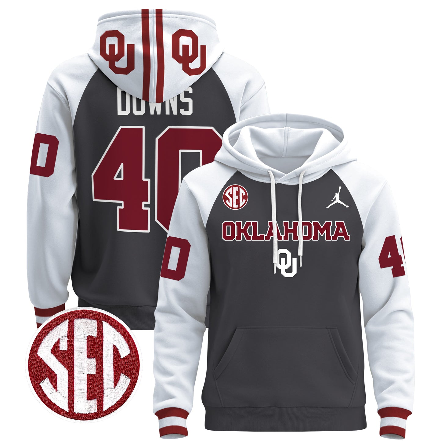 Oklahoma Sooners 2024 Pullover Hoodie V3