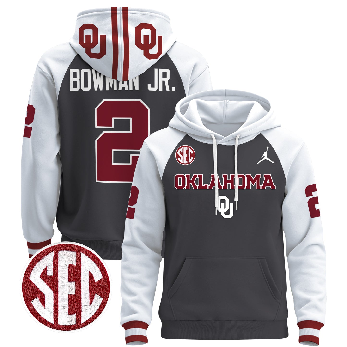 Oklahoma Sooners 2024 Pullover Hoodie V3