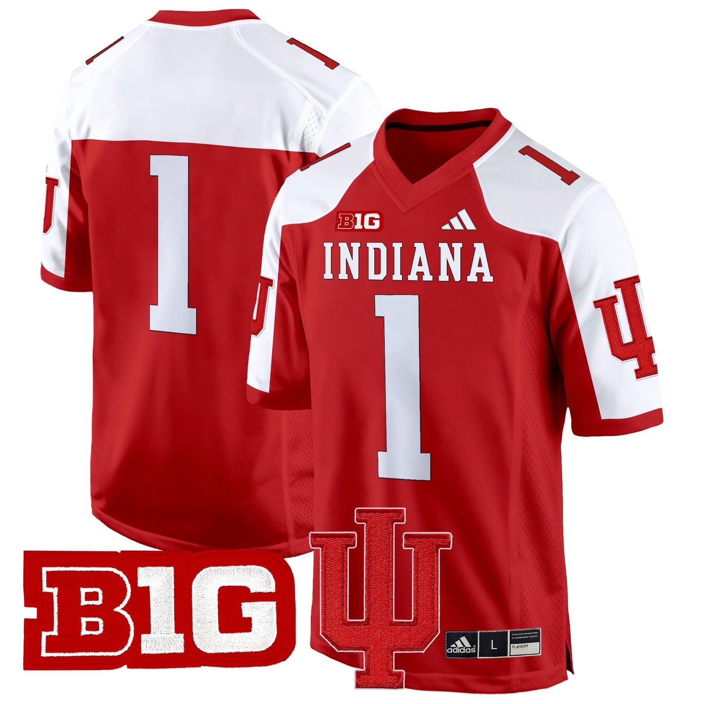 Indiana Hoosiers 2024 Game Jersey V2 - All Stitched