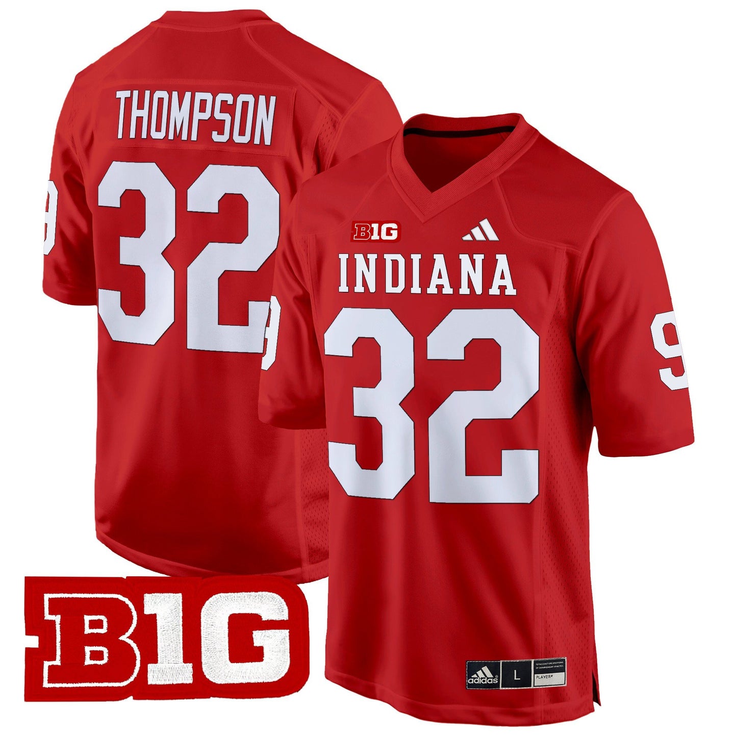 Indiana Hoosiers 2024 Game Jersey V2 - All Stitched