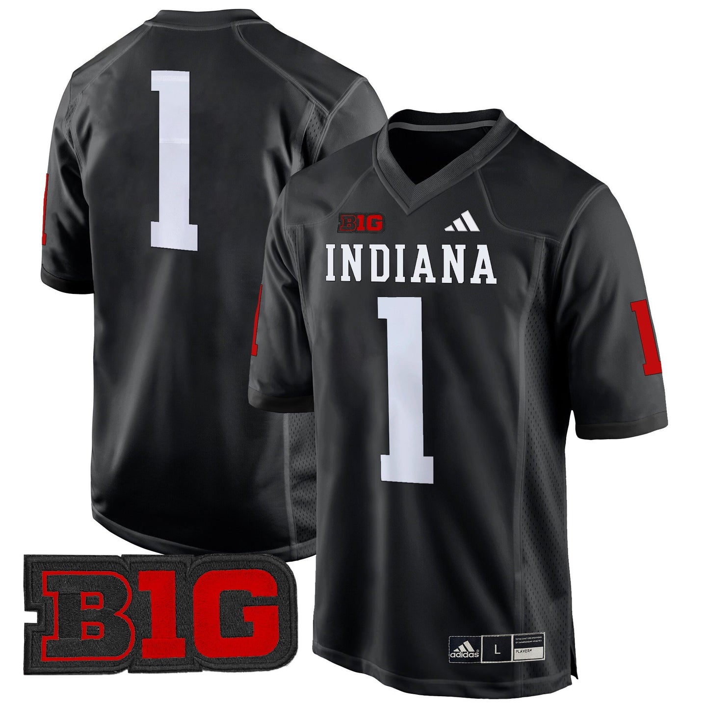 Indiana Hoosiers 2024 Game Jersey V2 - All Stitched