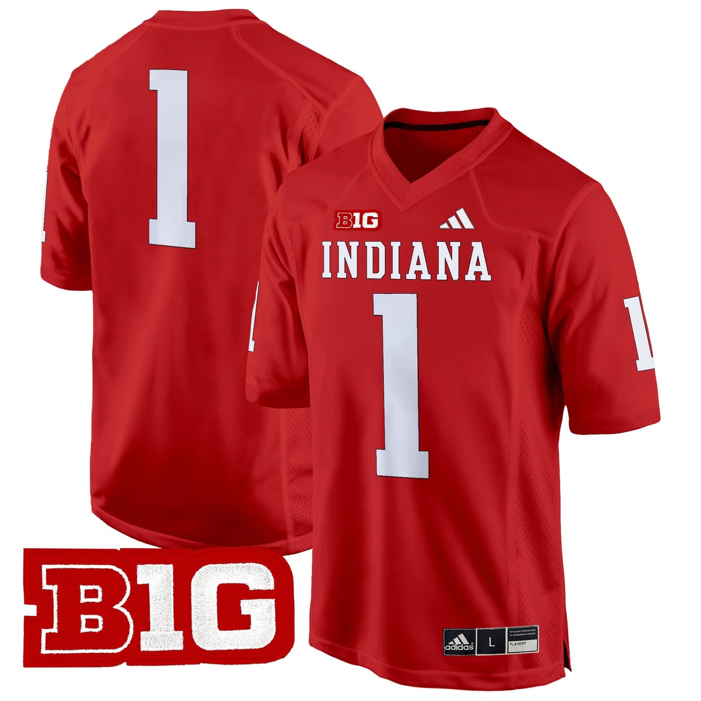 Indiana Hoosiers 2024 Game Jersey V2 - All Stitched