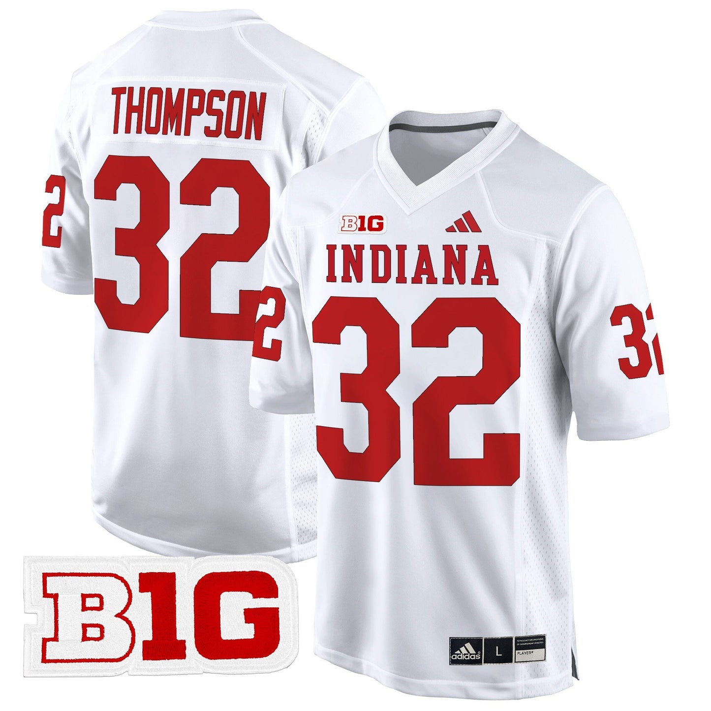 Indiana Hoosiers 2024 Game Jersey V2 - All Stitched