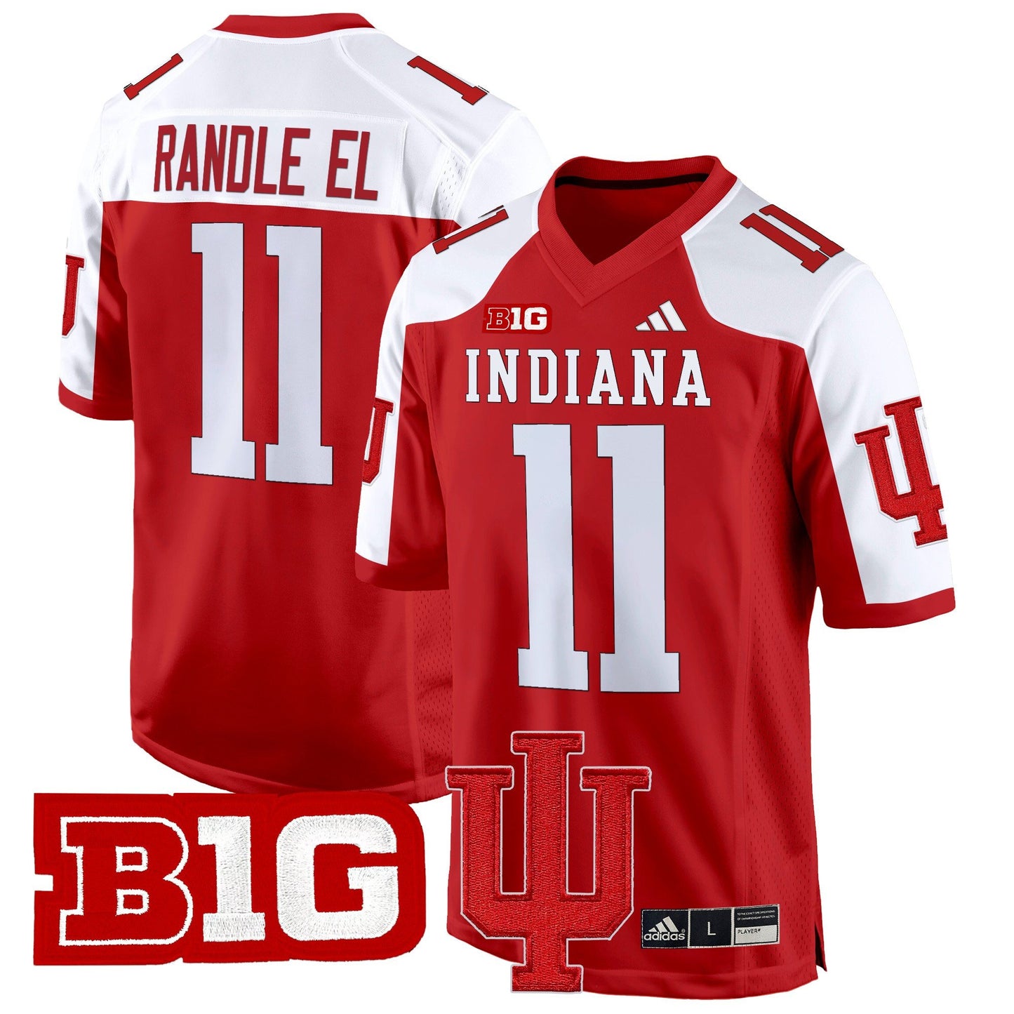 Indiana Hoosiers 2024 Game Jersey V2 - All Stitched