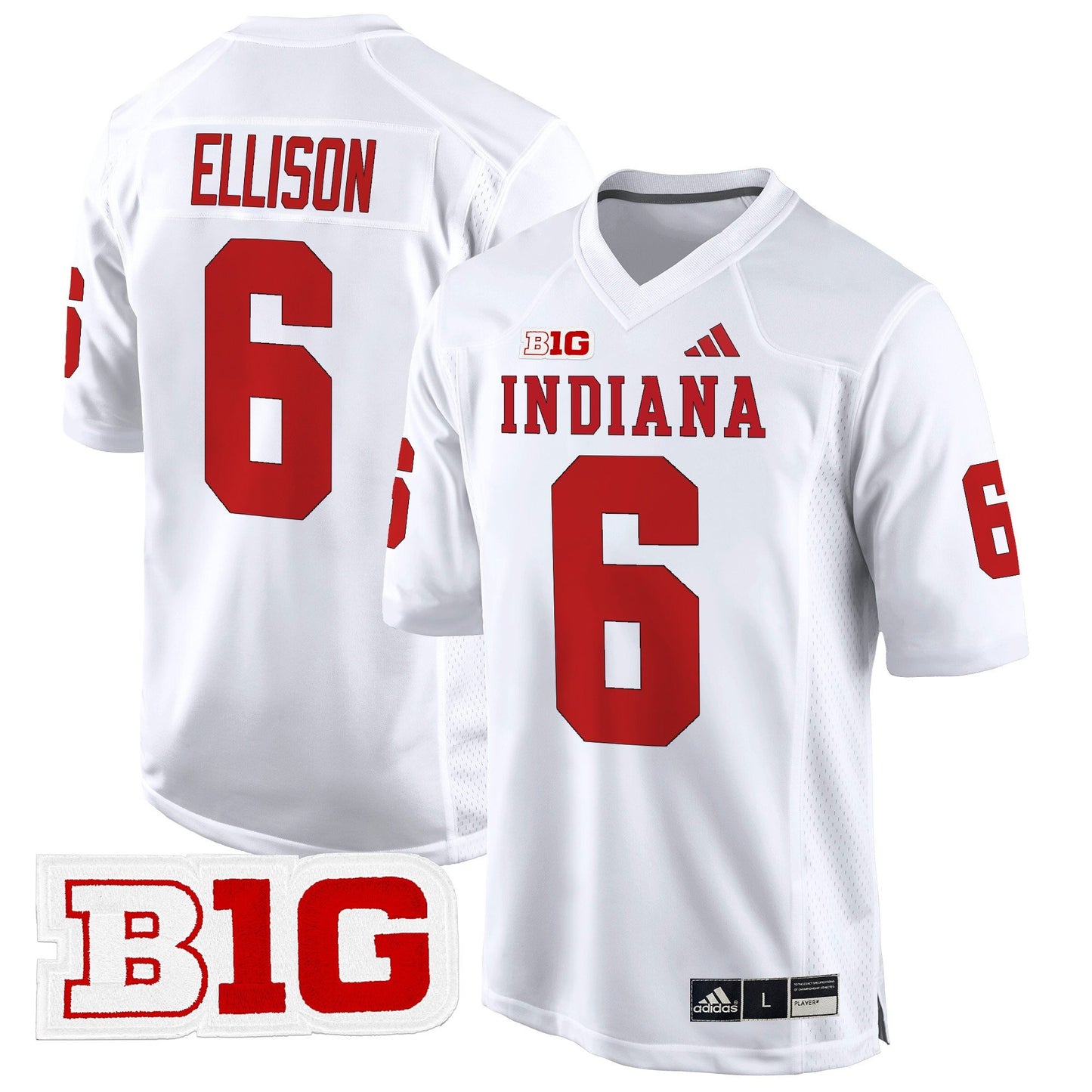 Indiana Hoosiers 2024 Game Jersey V2 - All Stitched