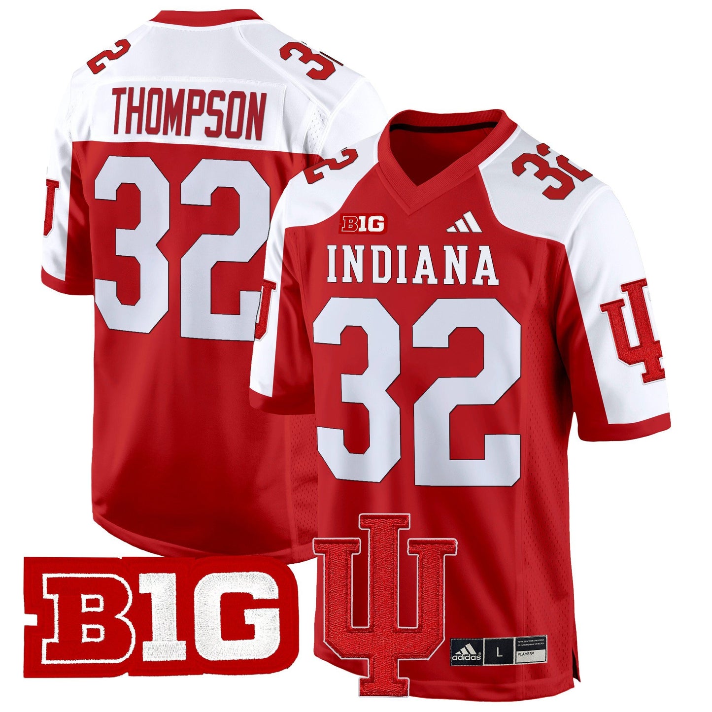 Indiana Hoosiers 2024 Game Jersey V2 - All Stitched