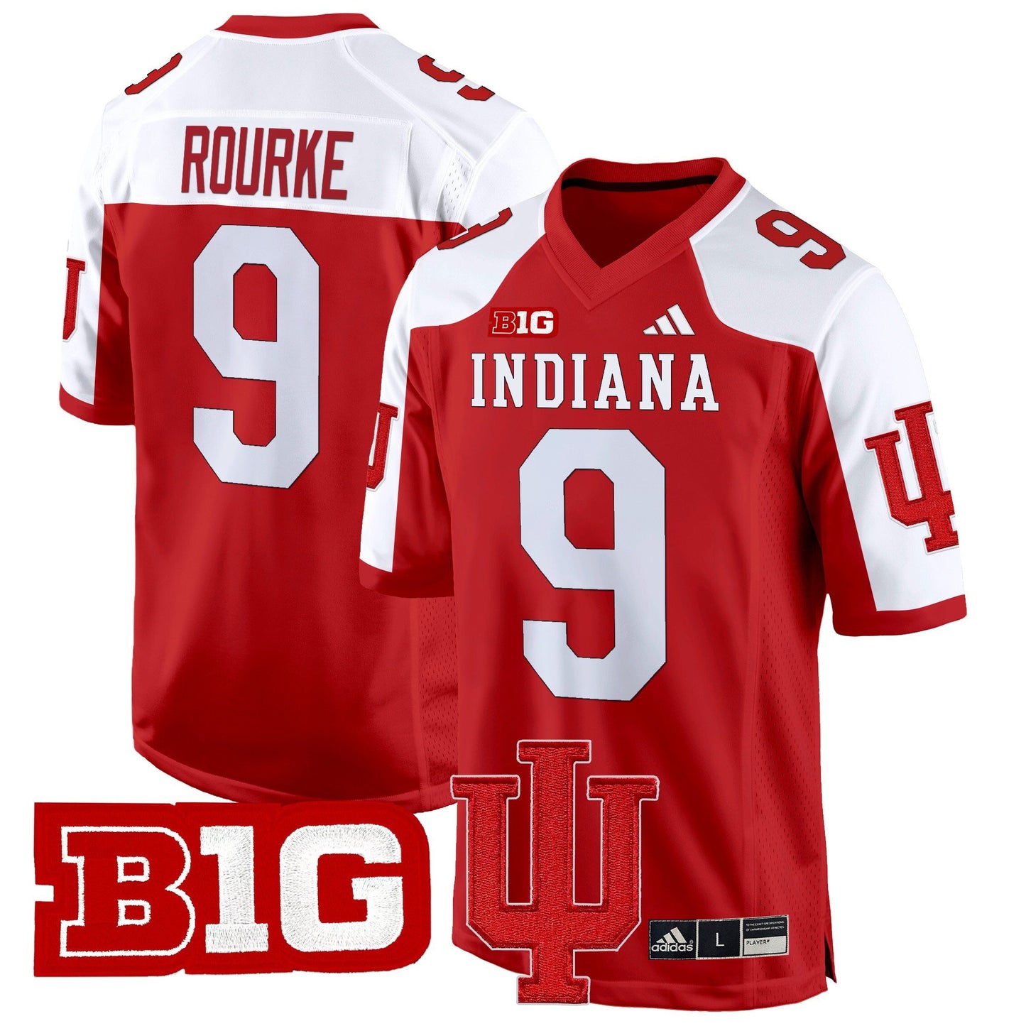 Indiana Hoosiers 2024 Game Jersey V2 - All Stitched