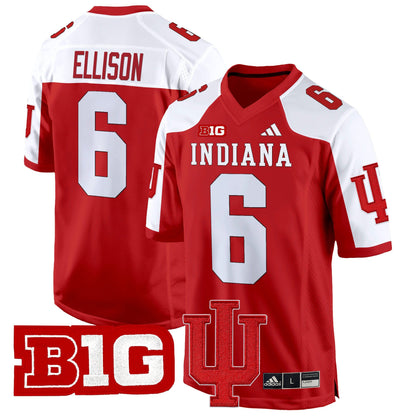 Indiana Hoosiers 2024 Game Jersey V2 - All Stitched