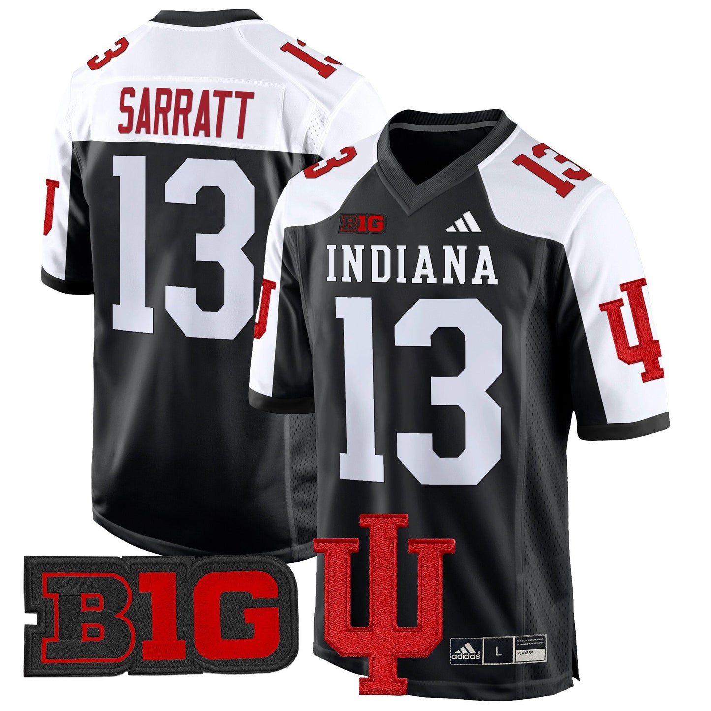 Indiana Hoosiers 2024 Game Jersey V2 - All Stitched