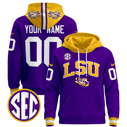 LSU Tigers 2024 Custom Pullover Hoodie V2