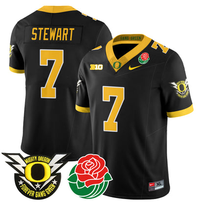 Oregon Ducks 2024 Rose Bowl Jersey N2 - All Stitched