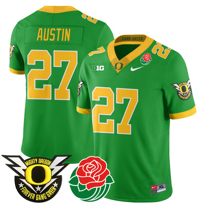 Oregon Ducks 2024 Rose Bowl Jersey N2 - All Stitched