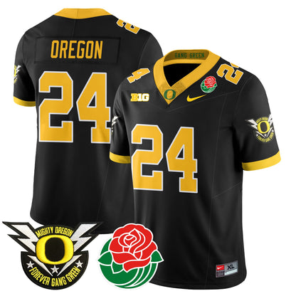 Oregon Ducks 2024 Rose Bowl Jersey N2 - All Stitched