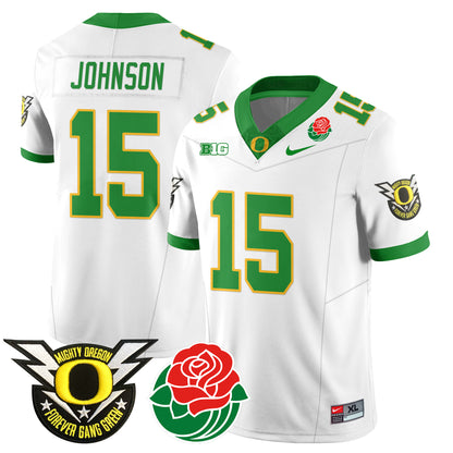 Oregon Ducks 2024 Rose Bowl Jersey N2 - All Stitched