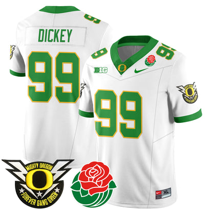 Oregon Ducks 2024 Rose Bowl Jersey N2 - All Stitched