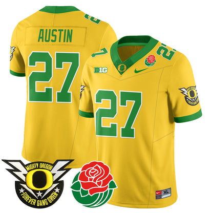 Oregon Ducks 2024 Rose Bowl Jersey N2 - All Stitched