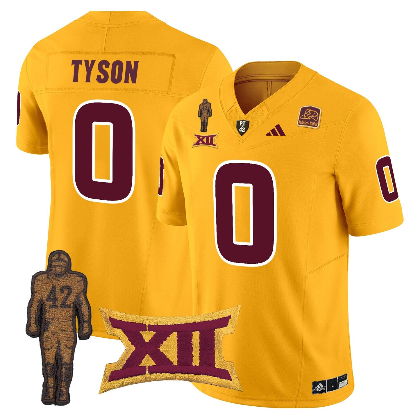 Arizona State Sun Devils Pat Tillman Honoring Patch Vapor Limited Jersey - All Stitched