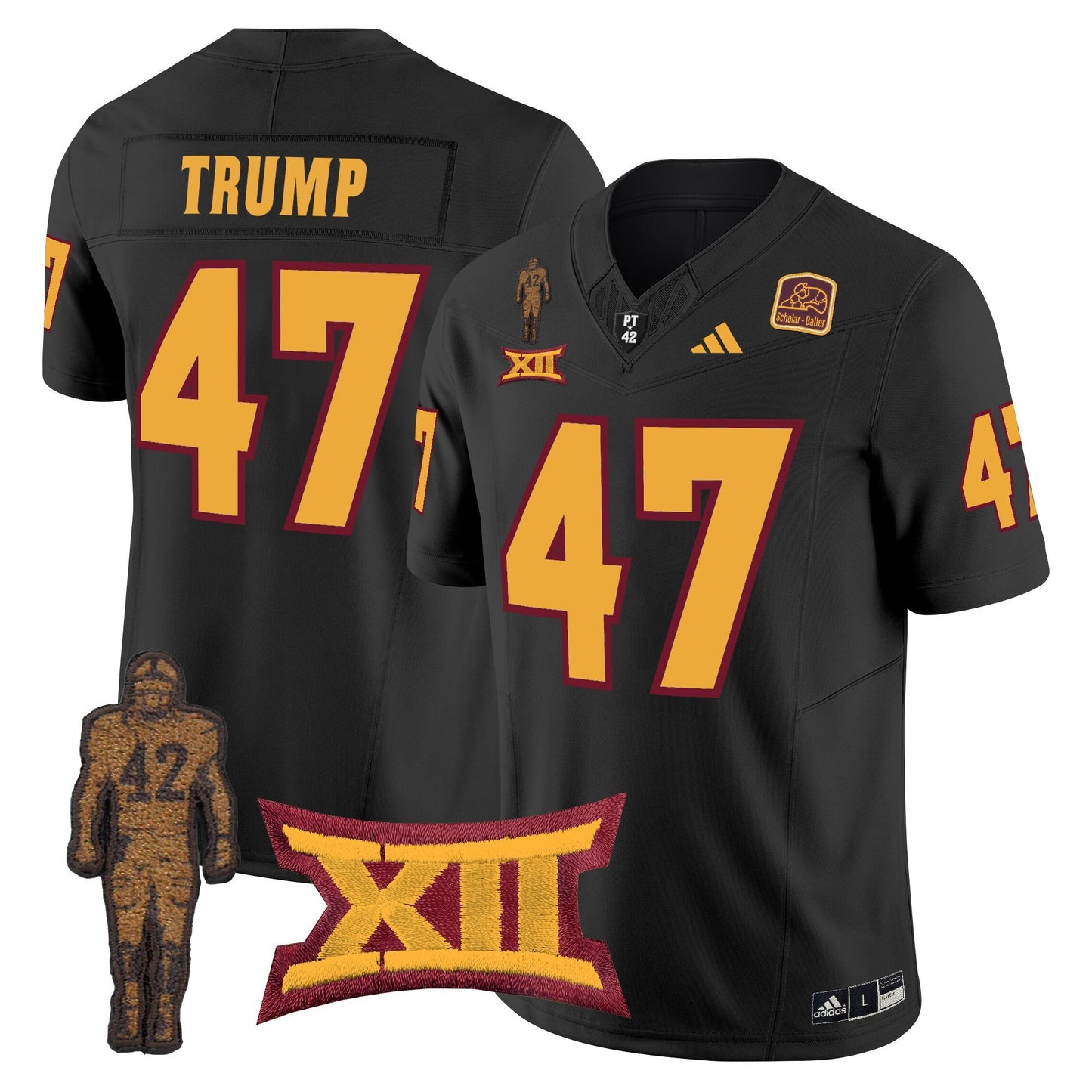 Arizona State Sun Devils Pat Tillman Honoring Patch Vapor Limited Jersey - All Stitched