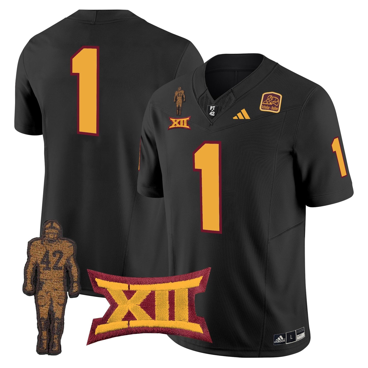 Arizona State Sun Devils Pat Tillman Honoring Patch Vapor Limited Jersey - All Stitched