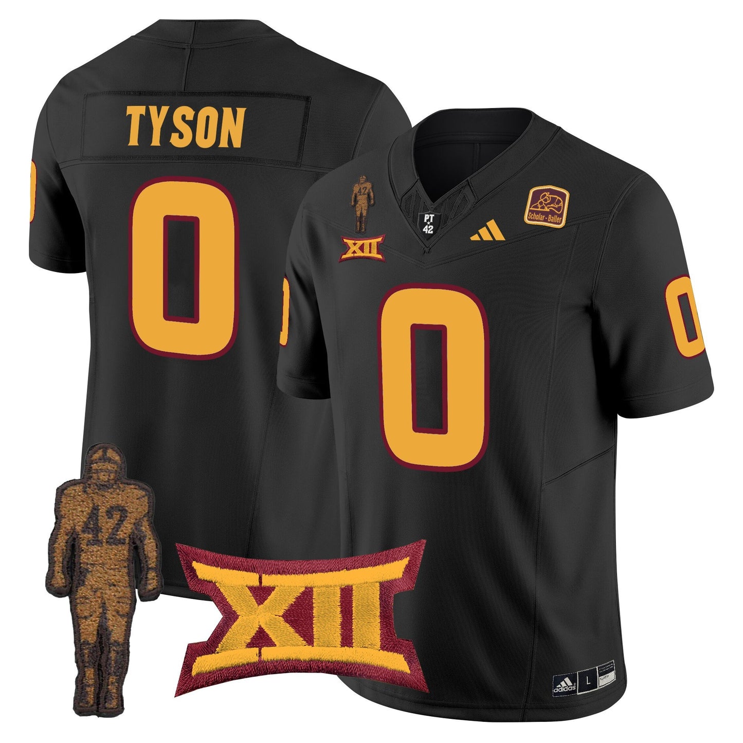 Arizona State Sun Devils Pat Tillman Honoring Patch Vapor Limited Jersey - All Stitched