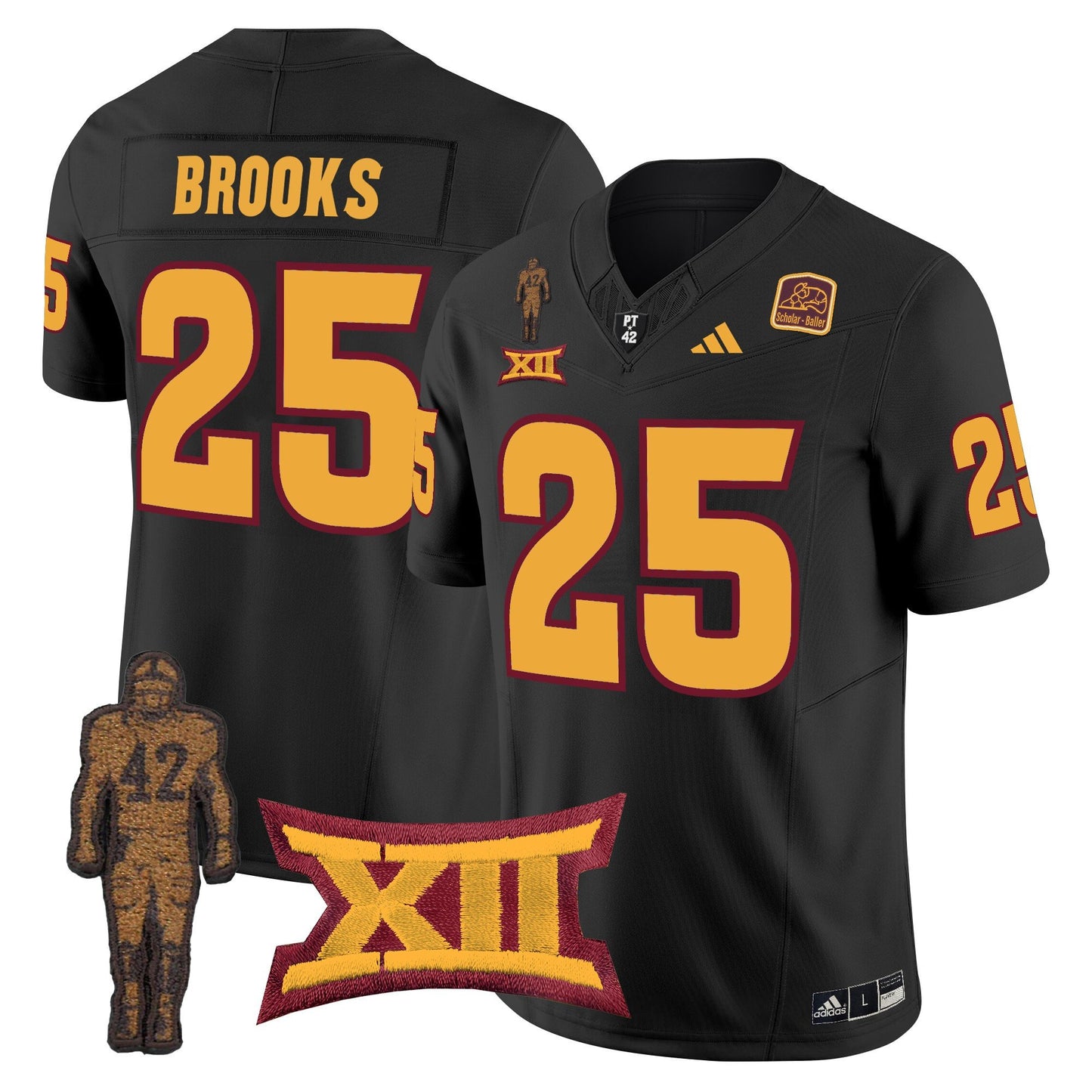 Arizona State Sun Devils Pat Tillman Honoring Patch Vapor Limited Jersey - All Stitched