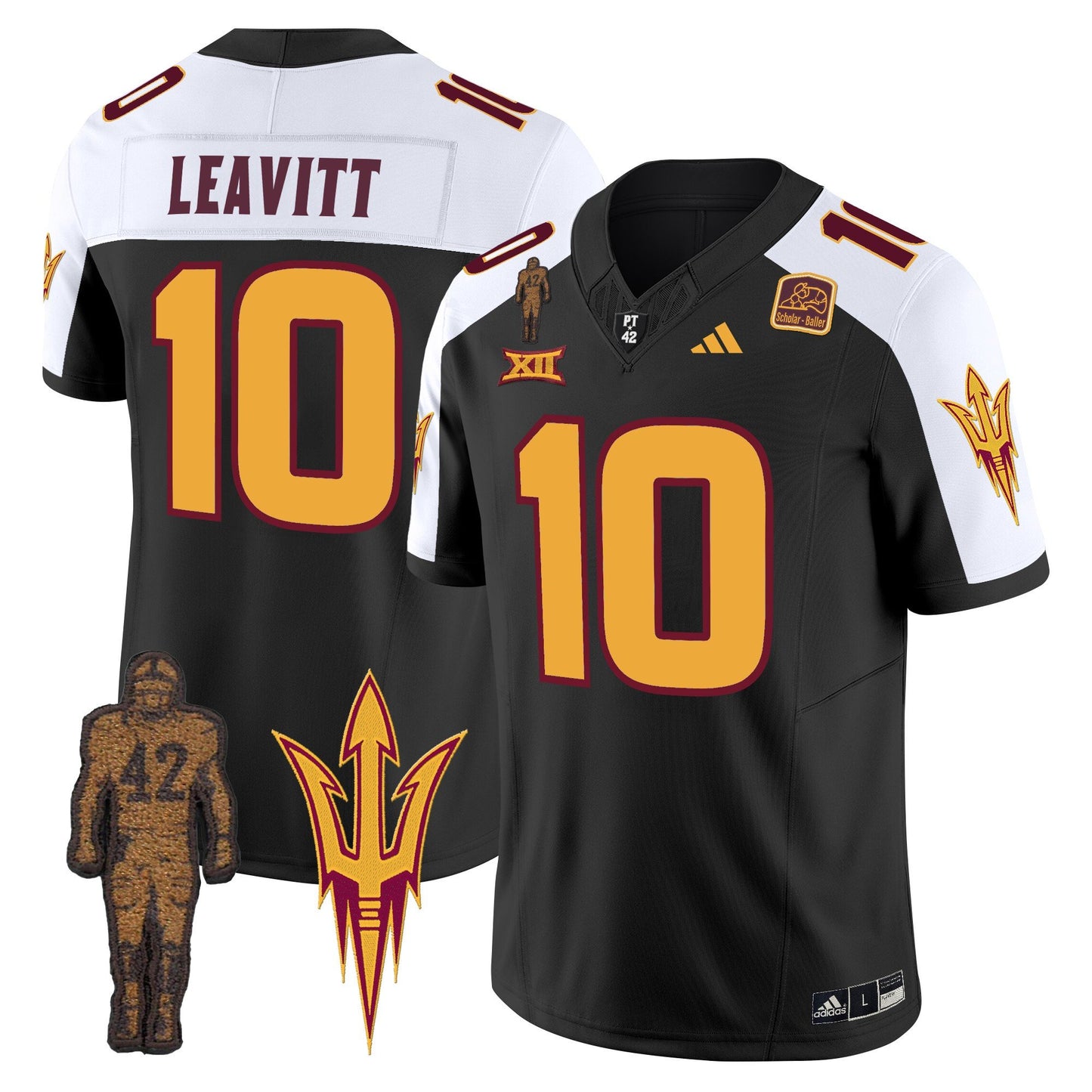 Arizona State Sun Devils Pat Tillman Honoring Patch Vapor Limited Jersey - All Stitched