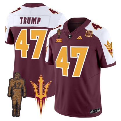 Arizona State Sun Devils Pat Tillman Honoring Patch Vapor Limited Jersey - All Stitched