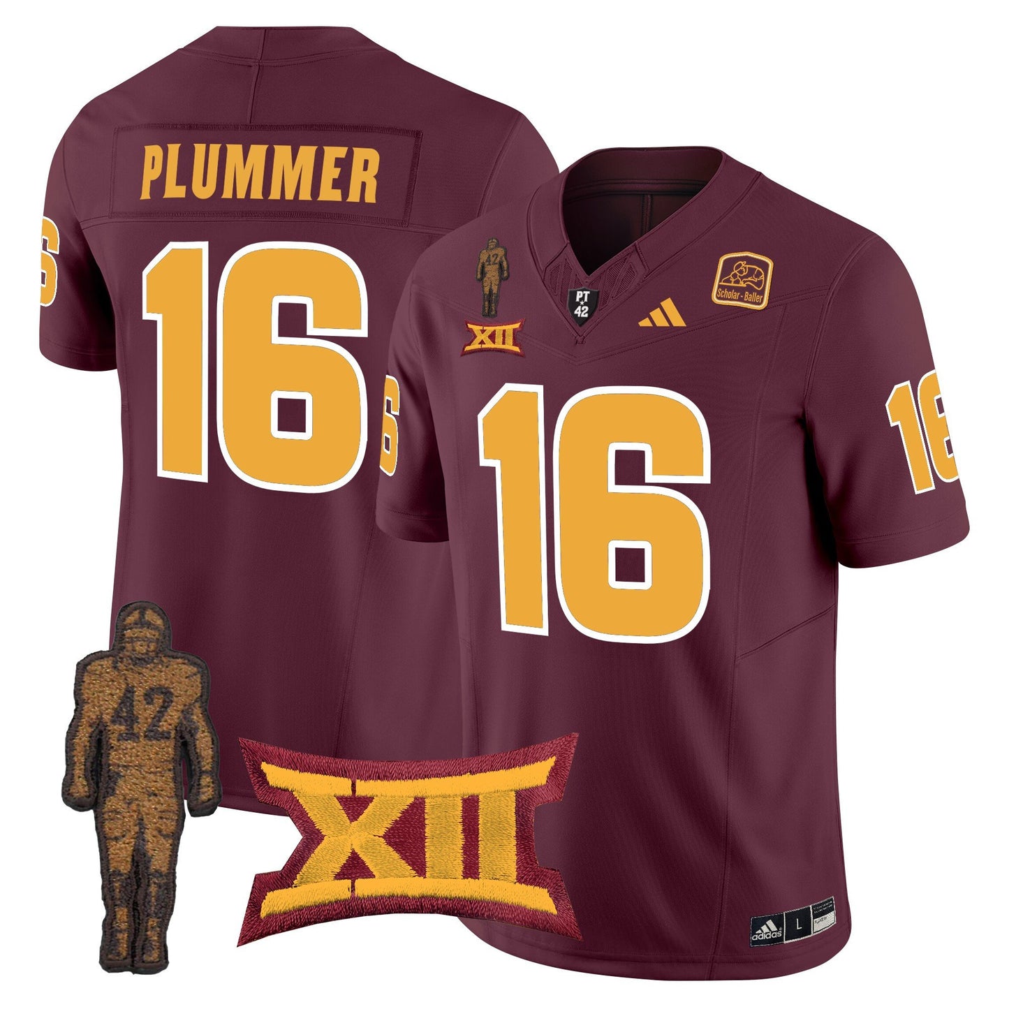 Arizona State Sun Devils Pat Tillman Honoring Patch Vapor Limited Jersey - All Stitched