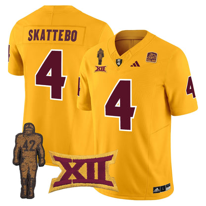 Arizona State Sun Devils Pat Tillman Honoring Patch Vapor Limited Jersey - All Stitched