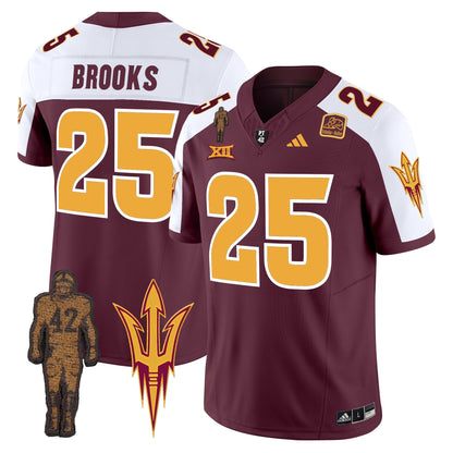 Arizona State Sun Devils Pat Tillman Honoring Patch Vapor Limited Jersey - All Stitched