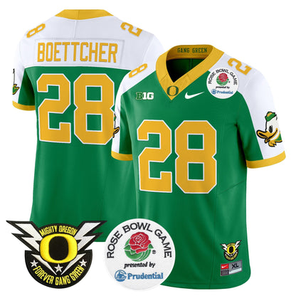 Oregon Ducks 2024 Rose Bowl Vapor Limited Jersey - All Stitched