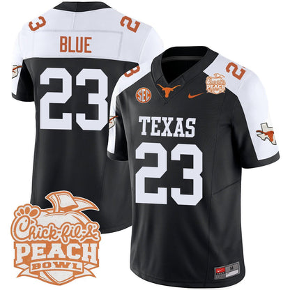 Texas Longhorns 2024 Peach Bowl Jersey - All Stitched