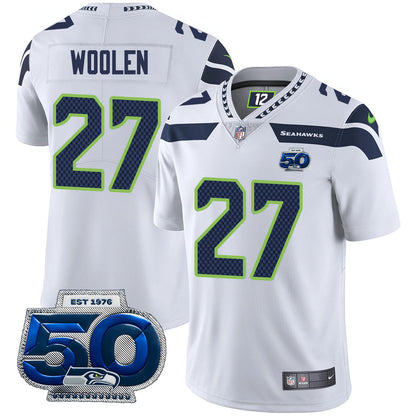 Men's Seattle Seahawks 50th Season Vapor Limited Jersey - All Stitched