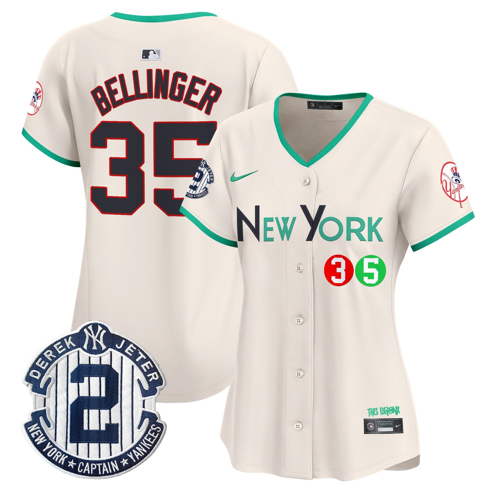 Women's New York Yankees City Connect Vapor Premier Limited Jersey - All Stitched