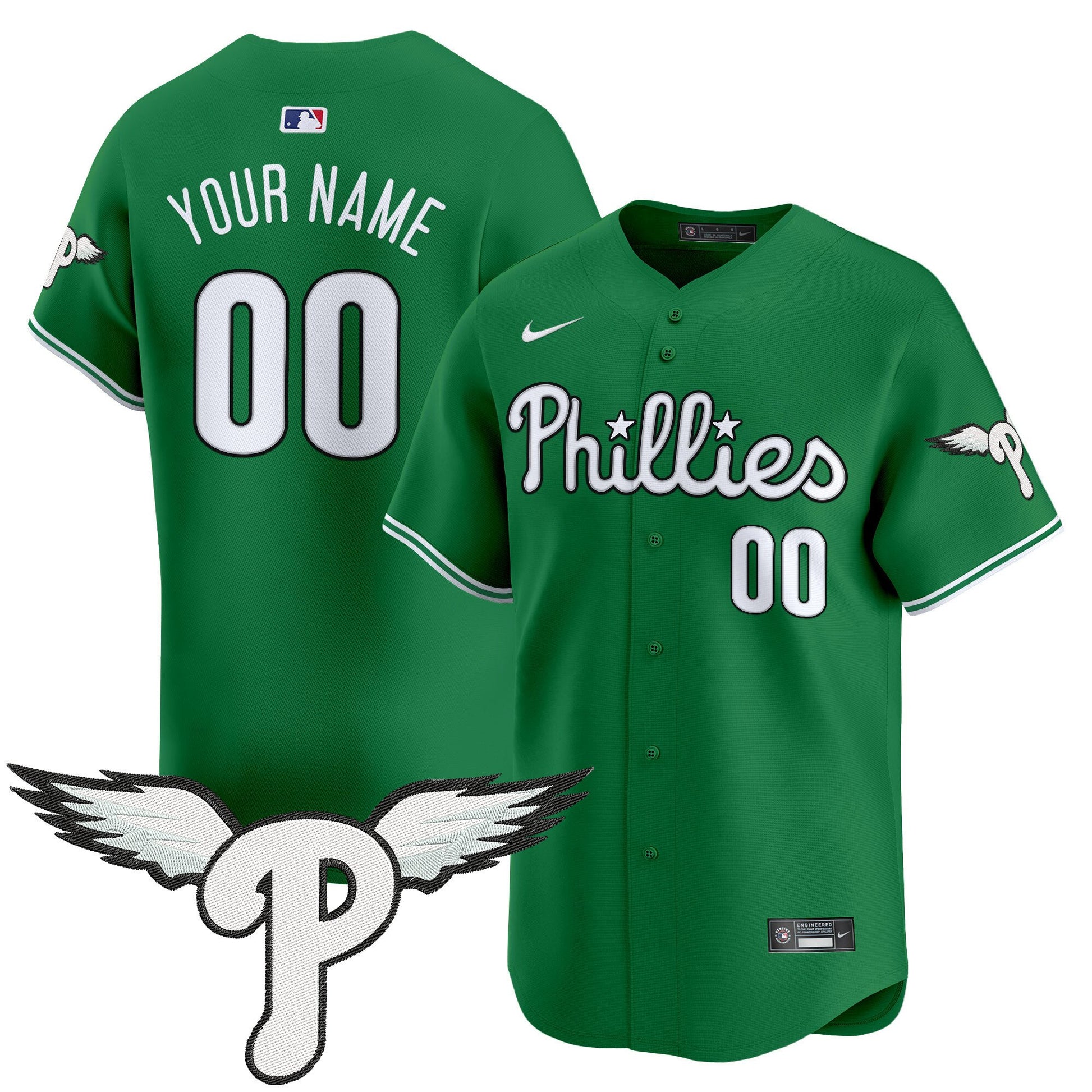 Philadelphia Phillies 2025 Vapor Premier Limited Custom Jersey - All Stitched
