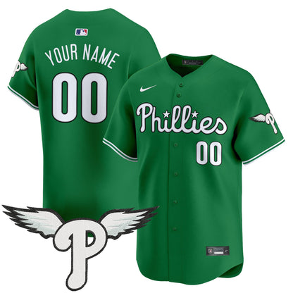 Philadelphia Phillies 2025 Vapor Premier Limited Custom Jersey - All Stitched