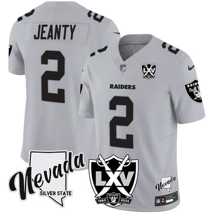Men's Raiders 2025 Vapor Limited Jersey - 65th Anniversary - All Stitched