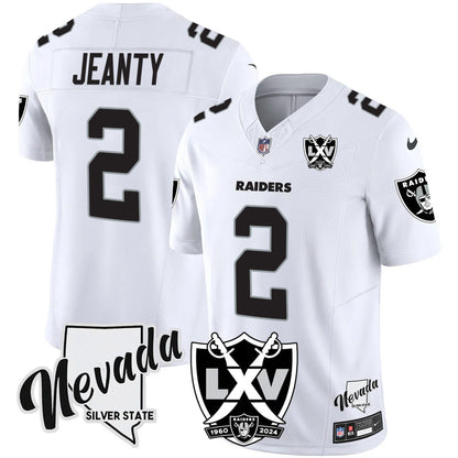 Men's Raiders 2025 Vapor Limited Jersey - 65th Anniversary - All Stitched
