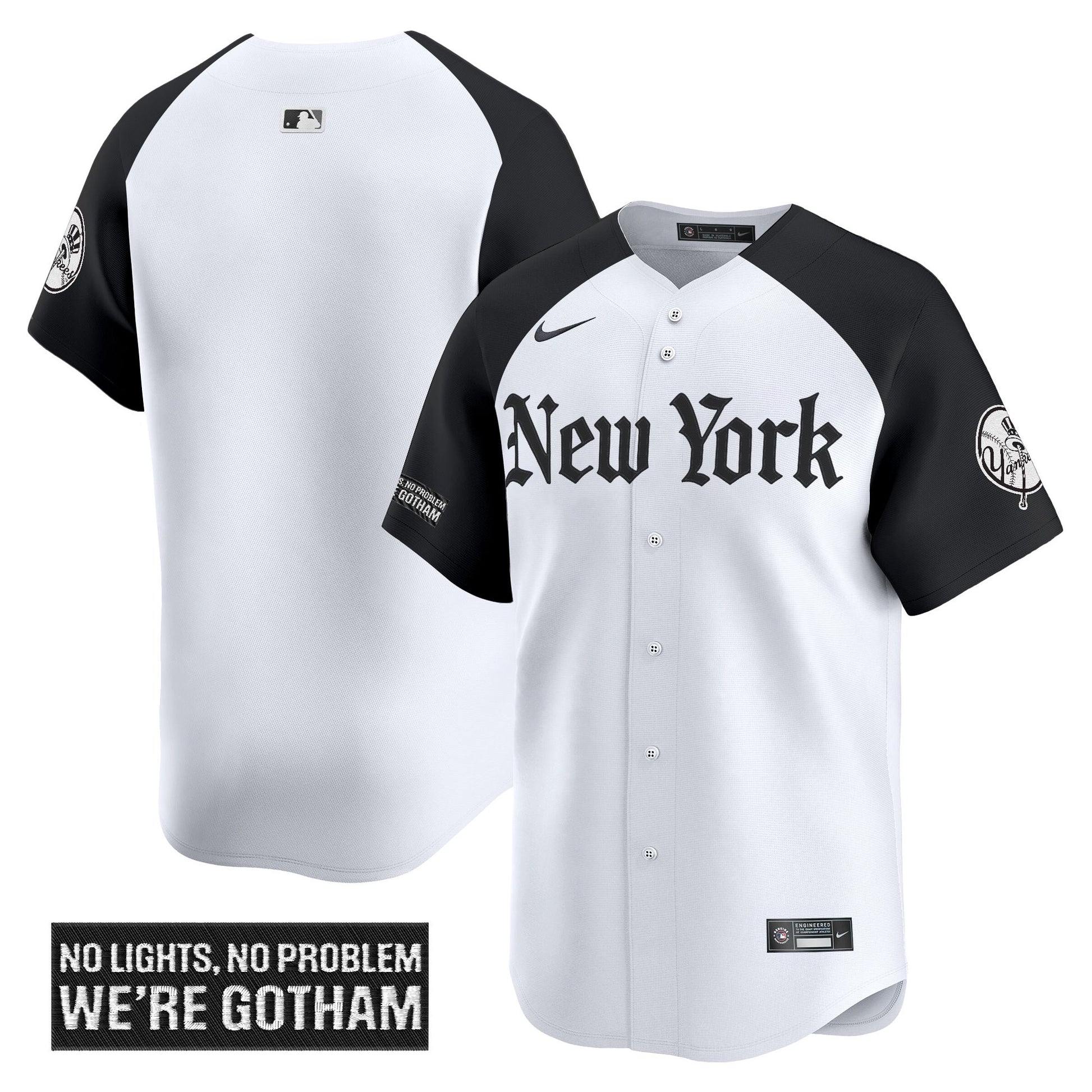 Men's New York Yankees 'Gothic Legacy Edition' Vapor Premier Limited Jersey - All Stitched