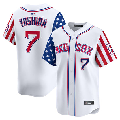 Men's Boston Red Sox 2025 Memorial Day Vapor Premier Limited Jersey - All Stitched