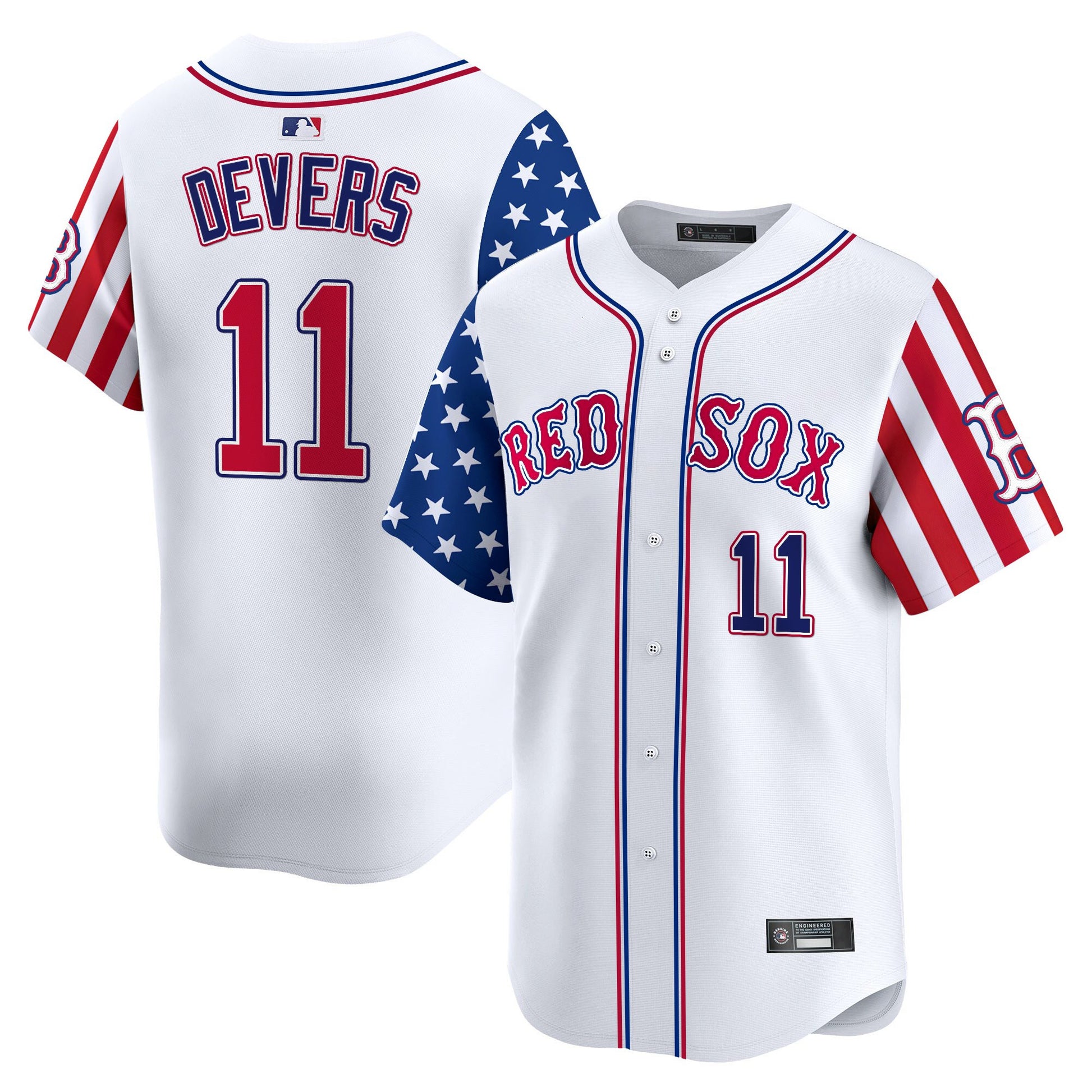 Men's Boston Red Sox 2025 Memorial Day Vapor Premier Limited Jersey - All Stitched