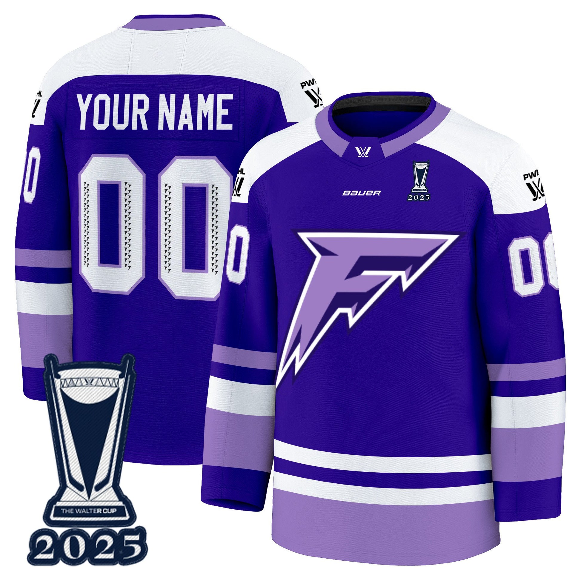 Minnesota Frost 2025 PWHL Champions Premium Custom Jersey - All Stitched