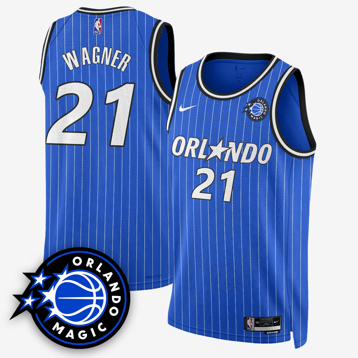 Men's Orlando Magic New Generation of Magic Basketball Jersey - All Stitched