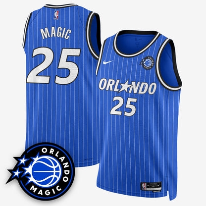 Men's Orlando Magic New Generation of Magic Basketball Jersey - All Stitched
