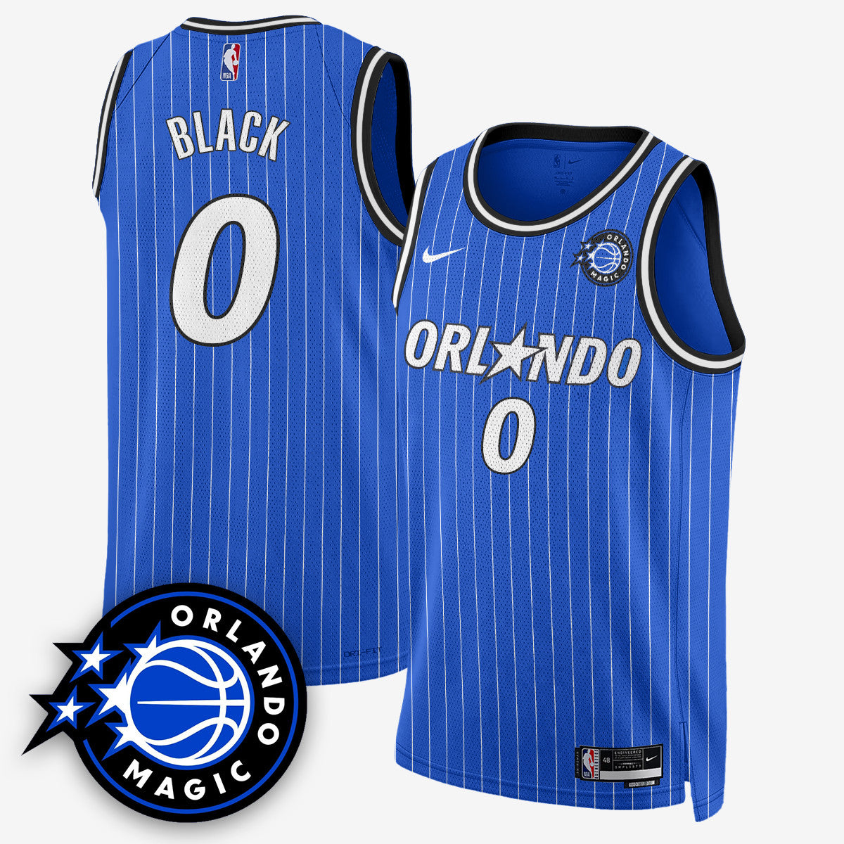 Men's Orlando Magic New Generation of Magic Basketball Jersey - All Stitched