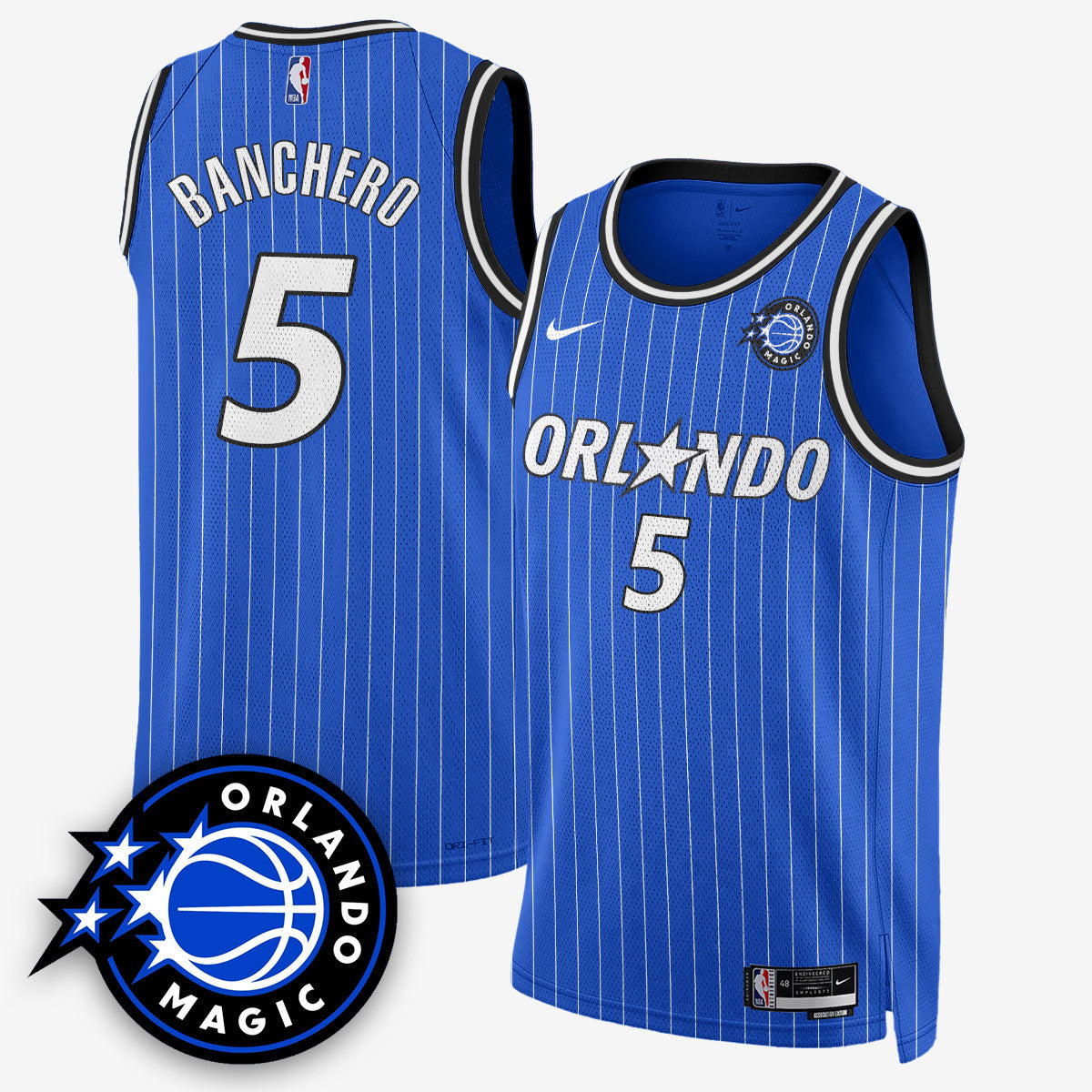 Men's Orlando Magic New Generation of Magic Basketball Jersey - All Stitched