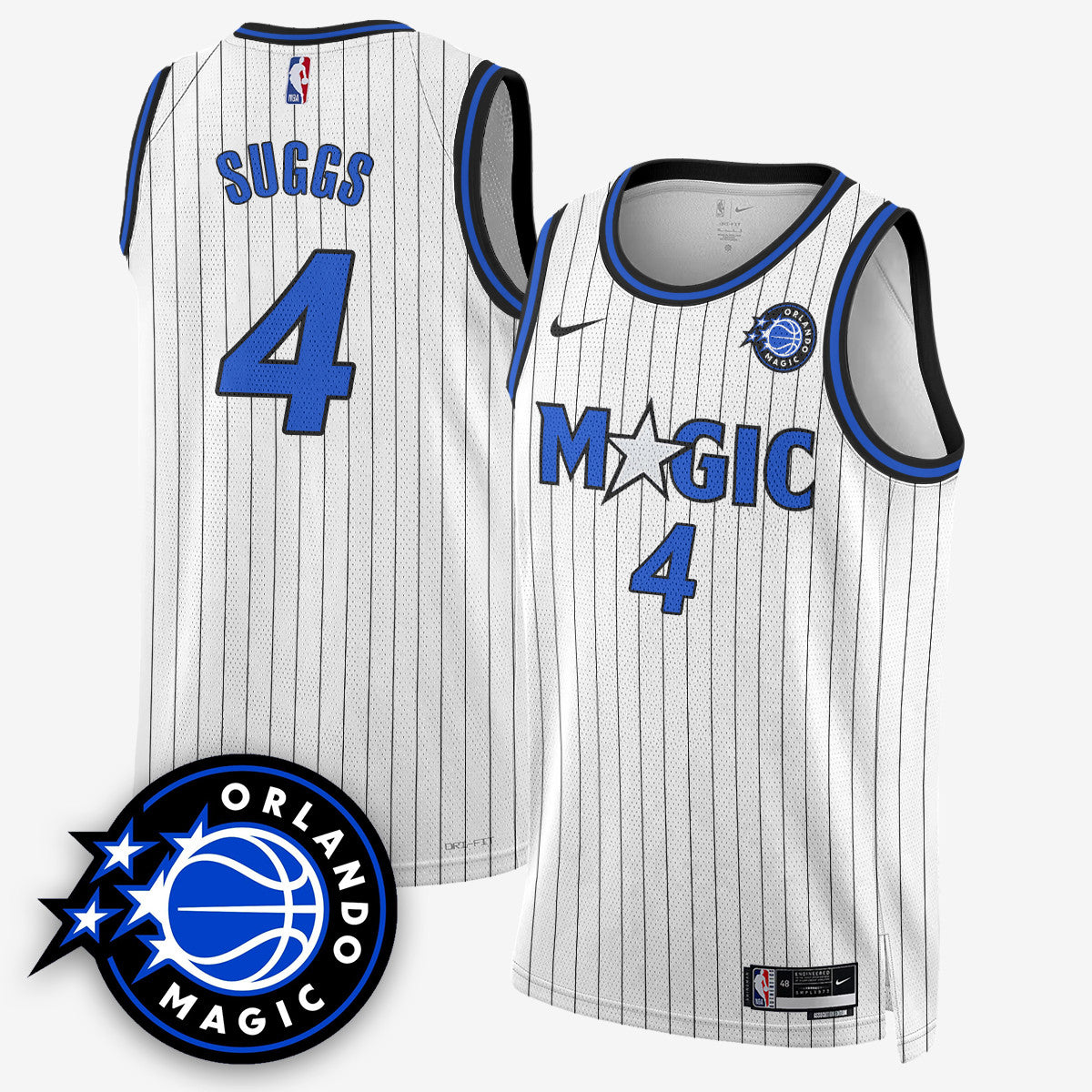 Men's Orlando Magic New Generation of Magic Basketball Jersey - All Stitched