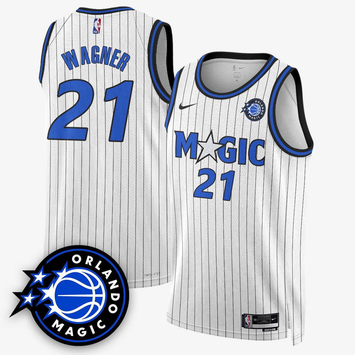 Men's Orlando Magic New Generation of Magic Basketball Jersey - All Stitched